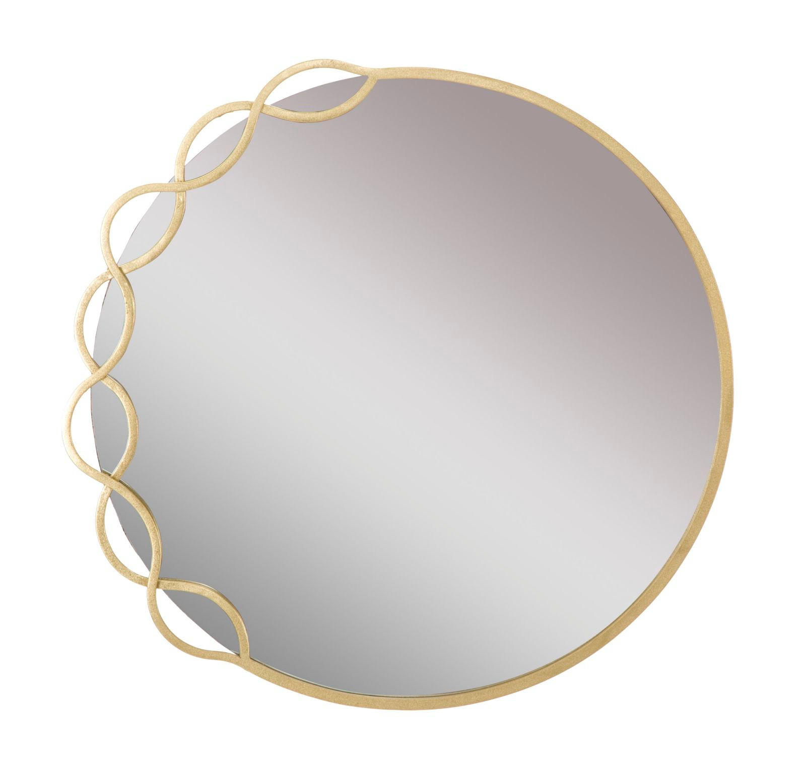 Mauro Ferretti Wandspiegel Gold 73.5x72x2 cm