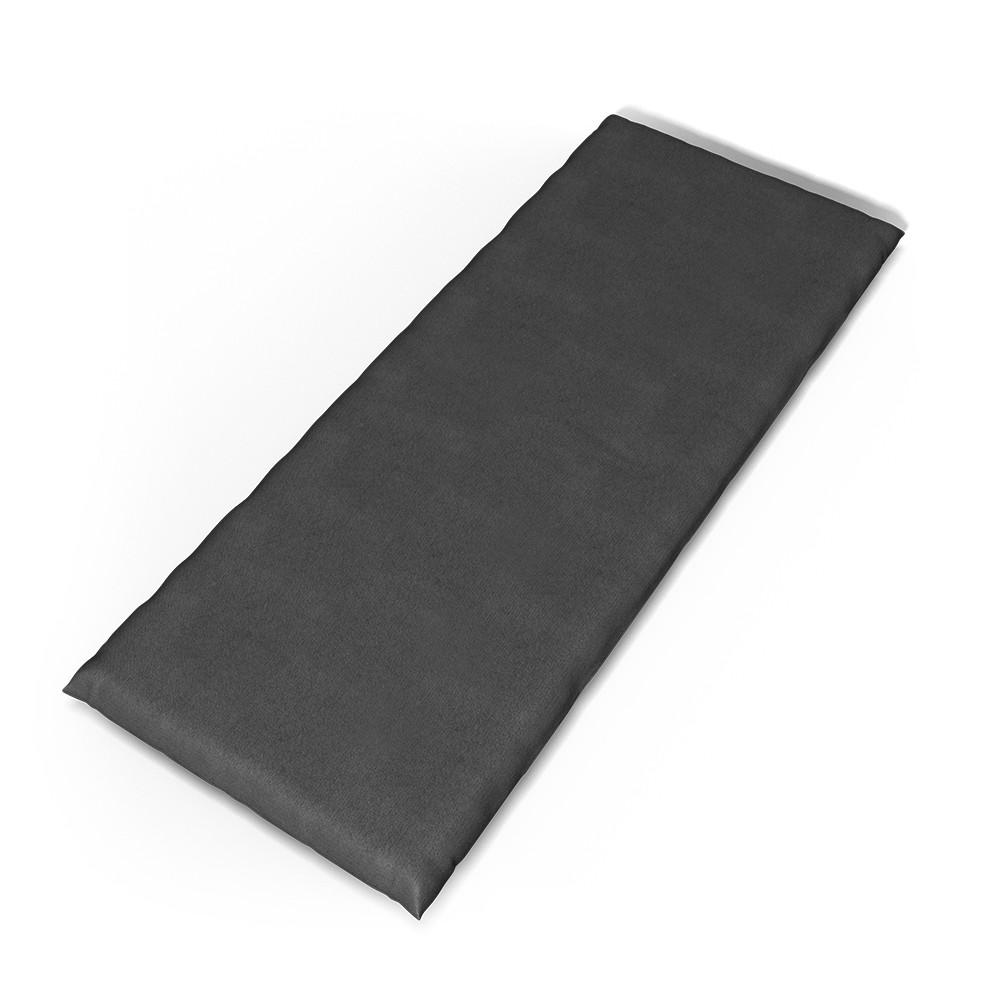 BANKAUFLAGE Anthrazit 100 cm - Anthrazit, Textil (100/6/40cm) - Vicco