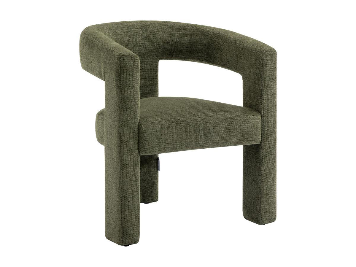 SESSEL - Strukturstoff - Grün - FAVINA - Grün, Textil (59/75/64cm) - Vente-Unique