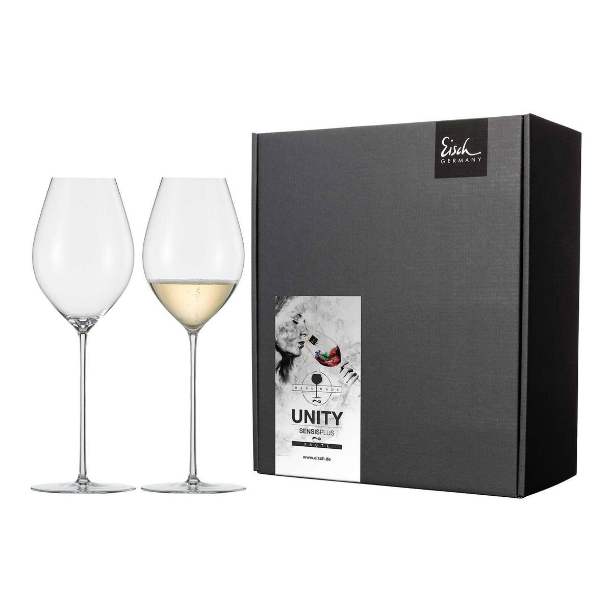 CHAMPAGNERGLÄSER Unity SensisPlus transparent 400 ml 2er Set - Transparent, Glas (0.4L) - Eisch