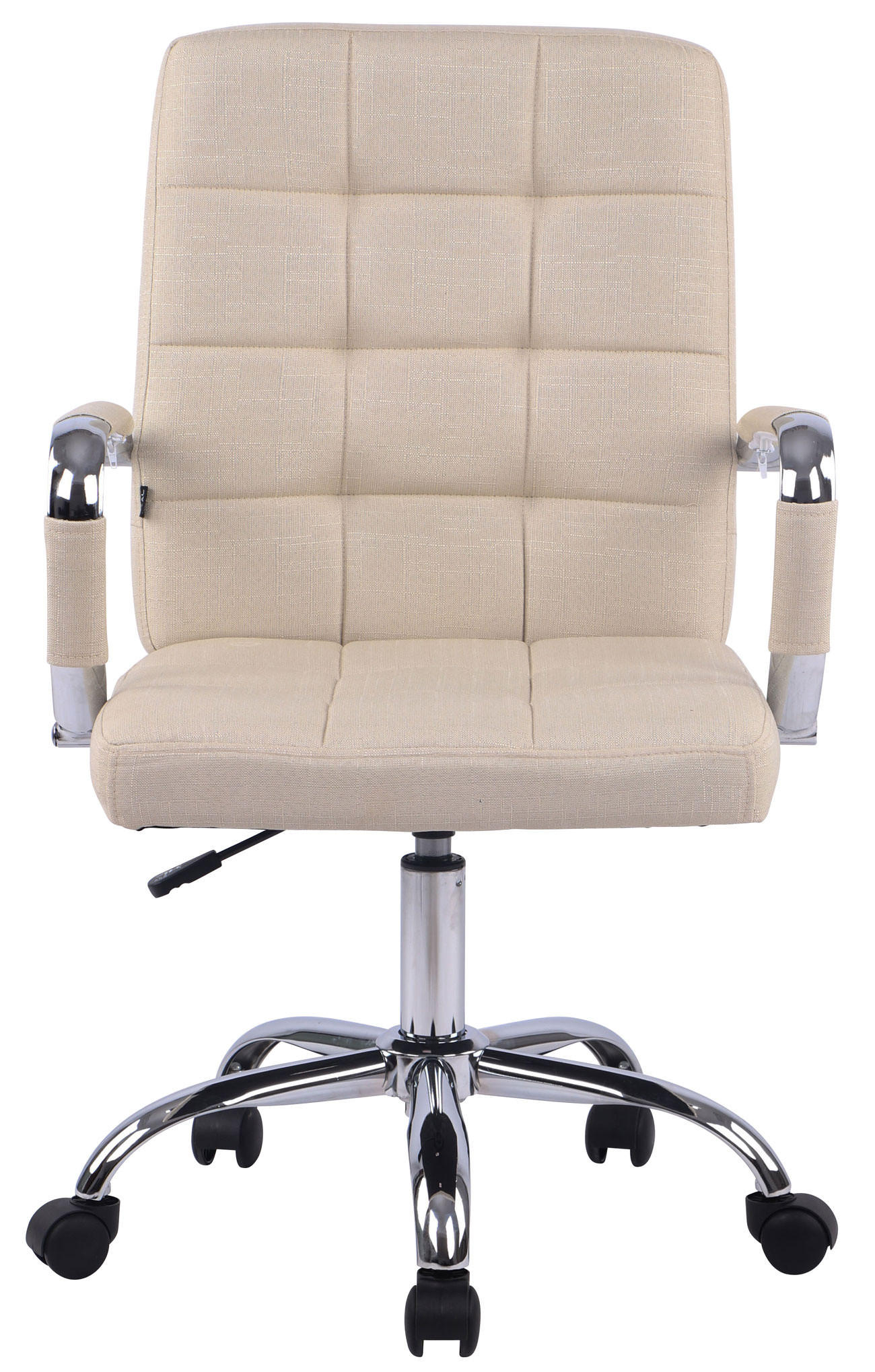 DREHSTUHL Stoff creme - Creme, Textil (58/92/65cm) - CLP