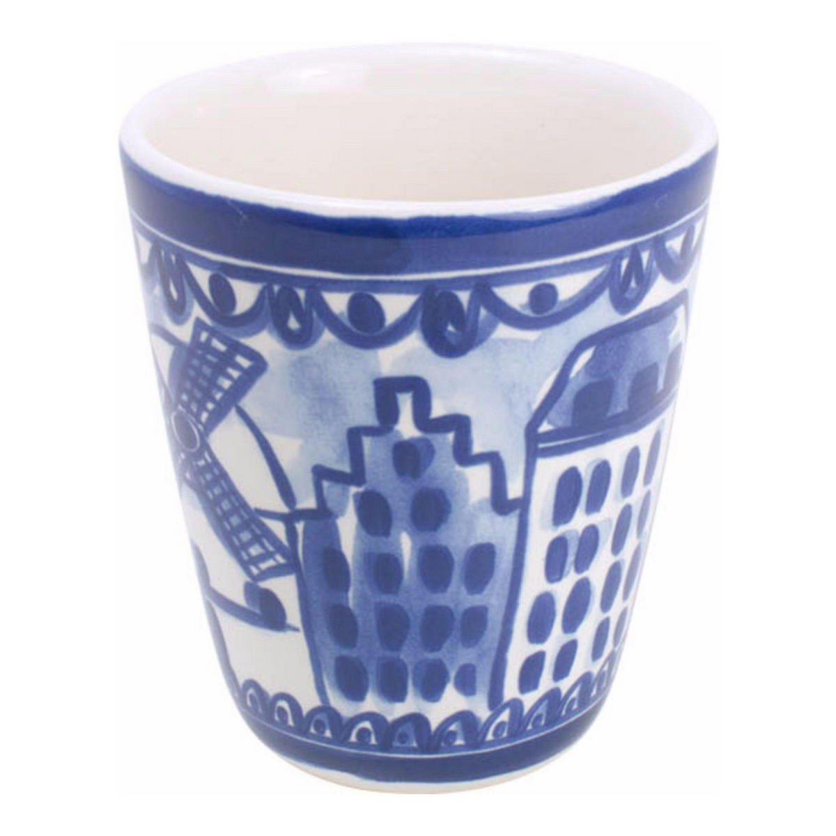 BECHER Mühle Drenthe in Blau - 350 ml - Blau, Keramik (0.35L) - Blond Amsterdam