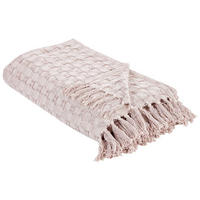 TAGESDECKE Rosa 150 x 200 cm Bere - Pink, Textil (150/200cm) - Beliani