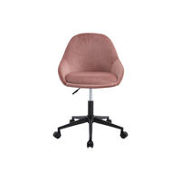 BÜROSTUHL ohne Armlehnen - 55 cm x 59.5 cm - stoff - rosa Naody - Pink, Textil (55/88/59.5cm) - Vente-Unique