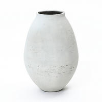 VASE Neva, 32,5 cm Hoch - Weiß, Naturmaterialien (32.5cm) - Hometopia