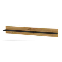 WANDREGAL Schwarz, Artisan 151/20/20 - Schwarz, Holzwerkstoff (151/20/20cm) - RAUMHIRSCH FURNITURE