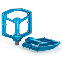 FAHRRADPEDALE CNC Aluminium 3-Fach-Lagersystem Blue Sky - Blau, Metall (10.4/1.5/11cm)
