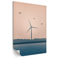 POSTER - 21x29 cm - Mana - Ein friedliches Panorama - Creme, Textil (21/29.7/0.1cm) - TULUP