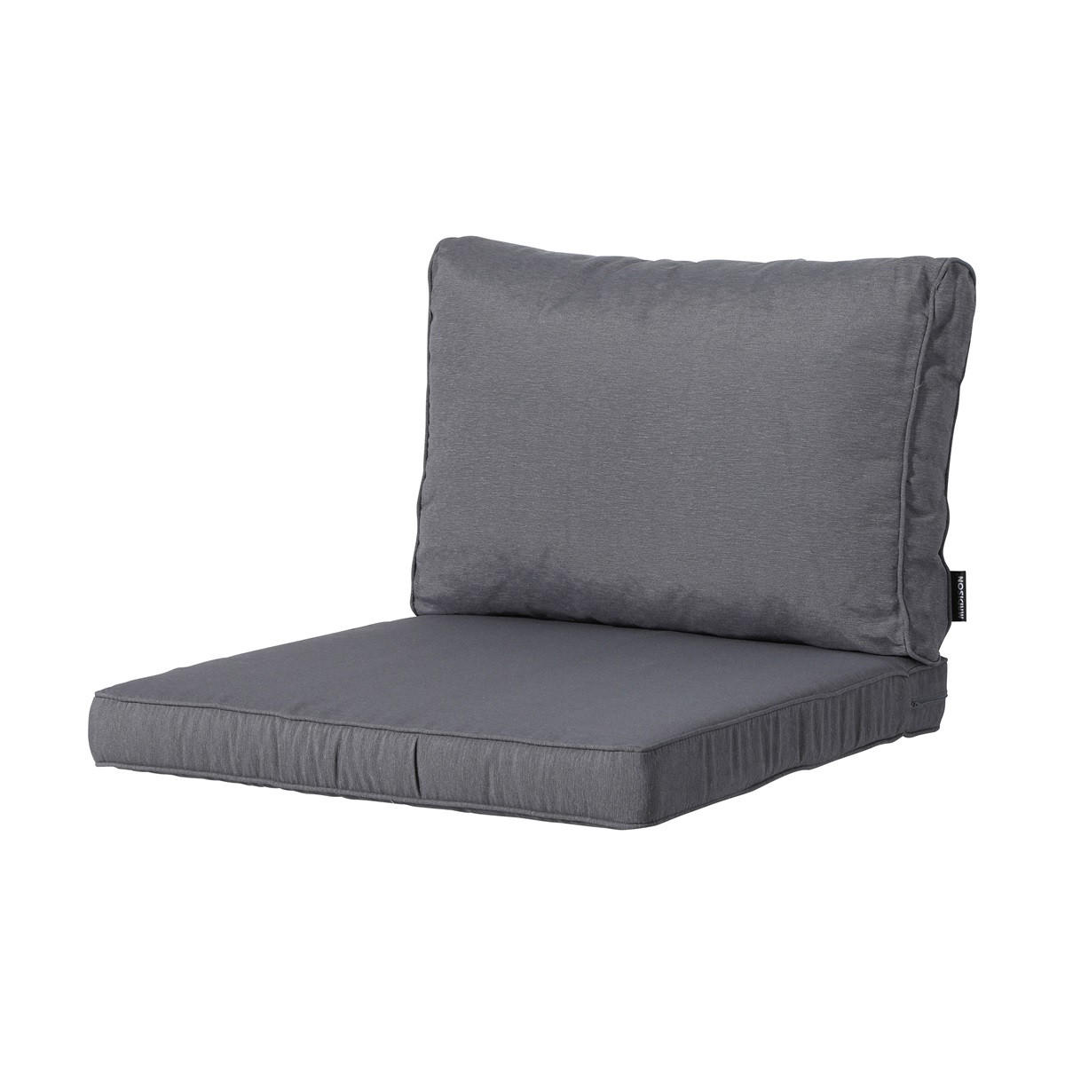 SITZKISSEN Panama 60/60 cm 2er-Set - Grau, Textil (60/8/60cm) - Madison