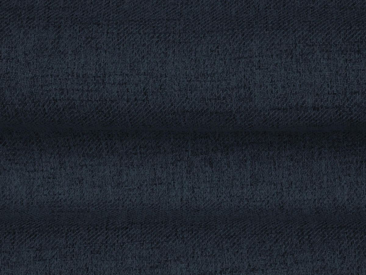 CHAISELONGUE rechts Mamaia aus strukturiertem Stoff blau - Blau, Textil (102/75/185cm) - Micadoni