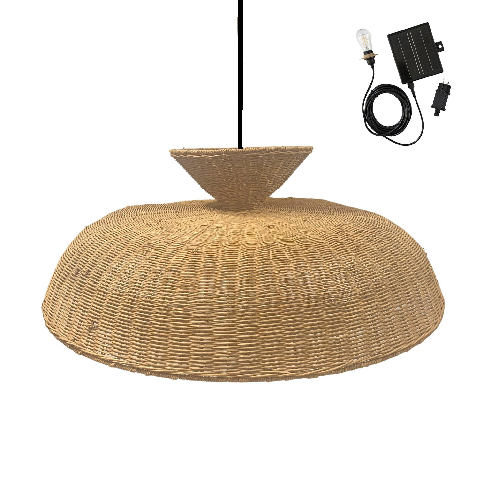 Lumisky Solaranhänger Beige 80x30x80 cm