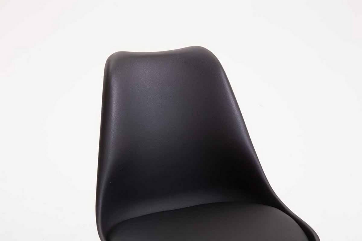 BÜROSTUHL Toulon, Kunststoff Schwarz - Schwarz, Textil/Metall (48/52/54cm) - TPFLiving