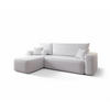 ECKSOFA Agepo In Curio - Hellgrau, Holzwerkstoff/Textil (250/150cm) - Fun Möbel