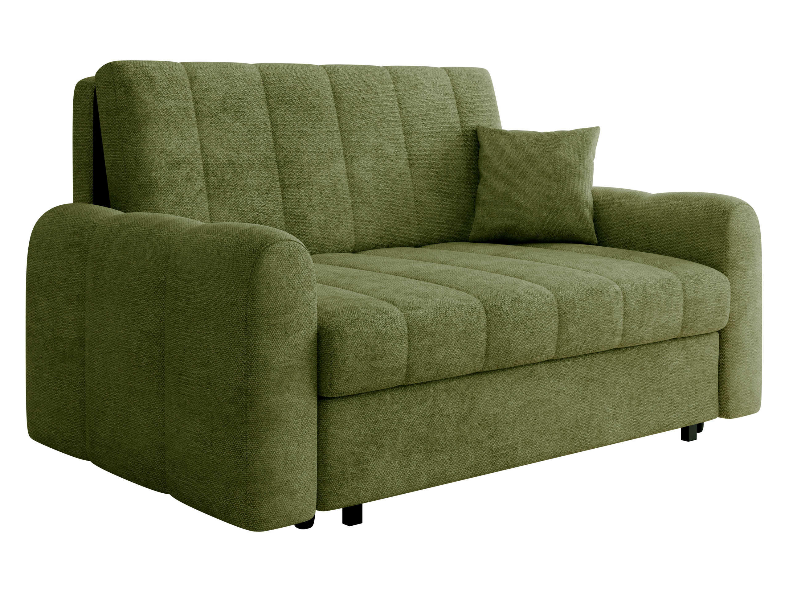 SCHLAFSOFA Viva Moon III - Schwarz/Grün, Holz/Metall (168/85/98cm) - MIRJAN24