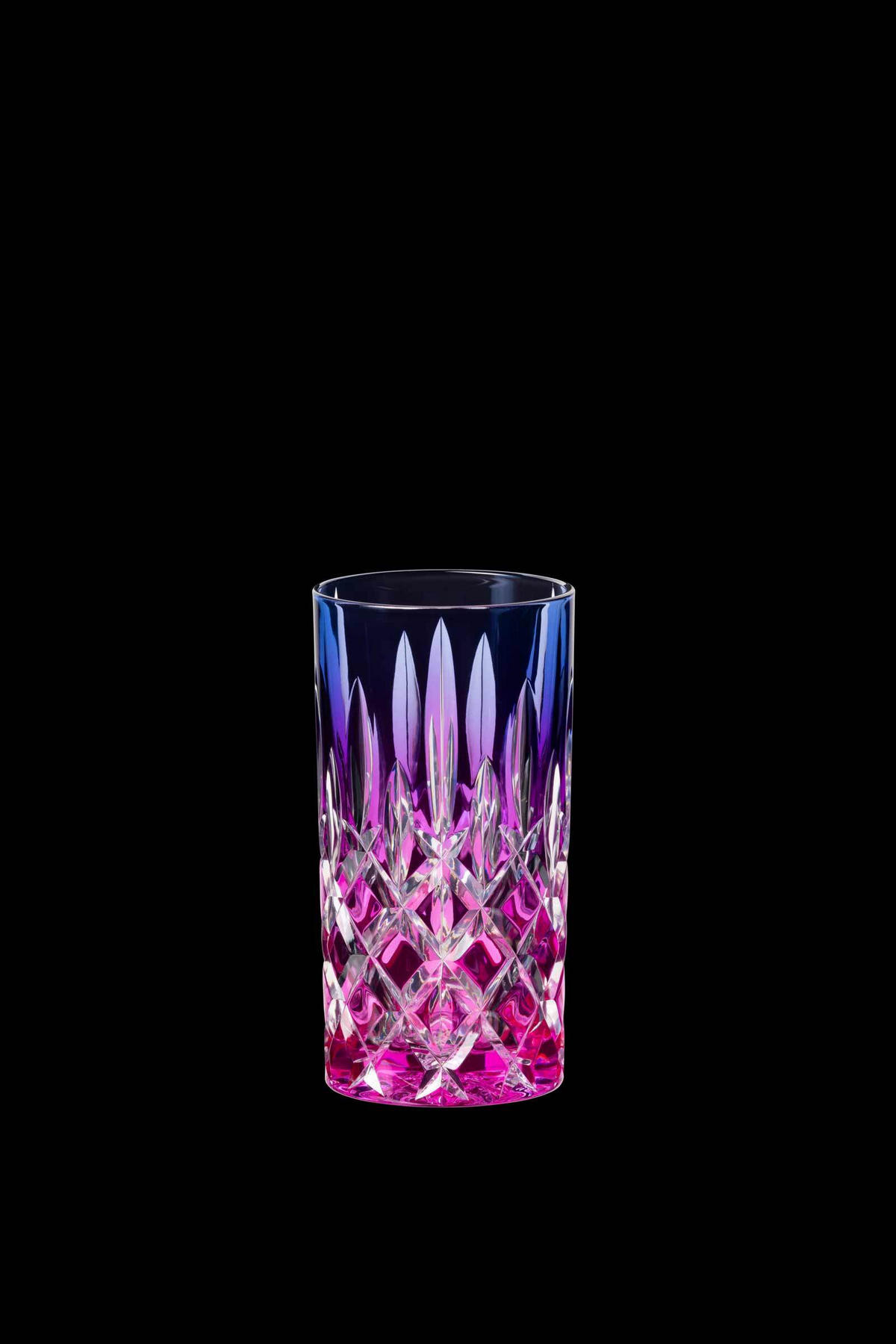 HIGHBALL LONGDRINKGLAS Laudon Violett-Pink 395 ml - Pink/Violett, Glas (0.395L) - Riedel