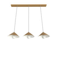 HÄNGELEUCHTE - Goldfarben, Metall (25/100/120cm) - Lumicom