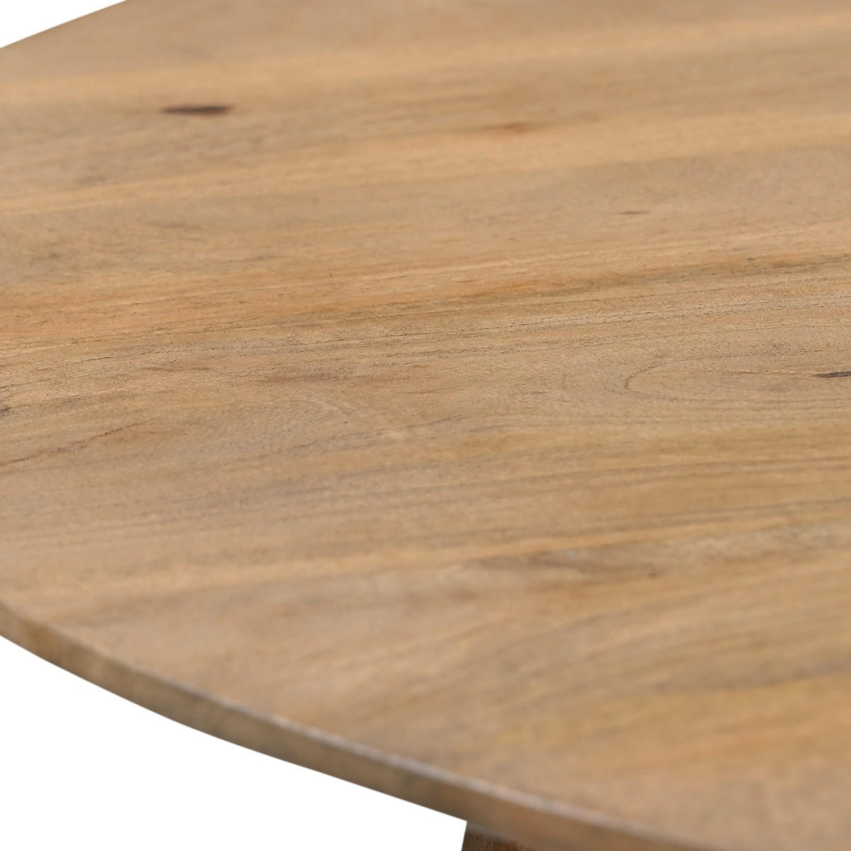 ESSTISCH aus Mangoholz 90x90x76 cm, natur - Braun, Holz (90/90/76cm) - Giga Meubel