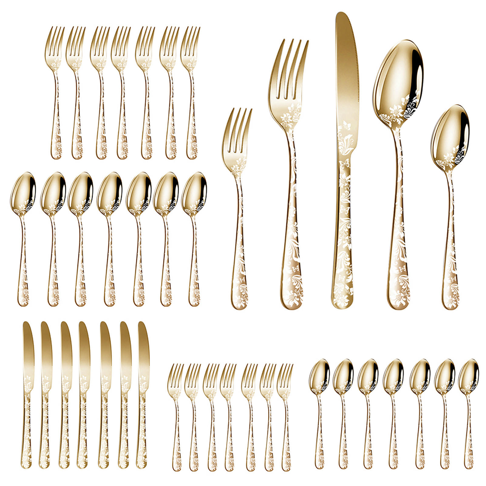 XXXLutz Besteck-Set, Gold