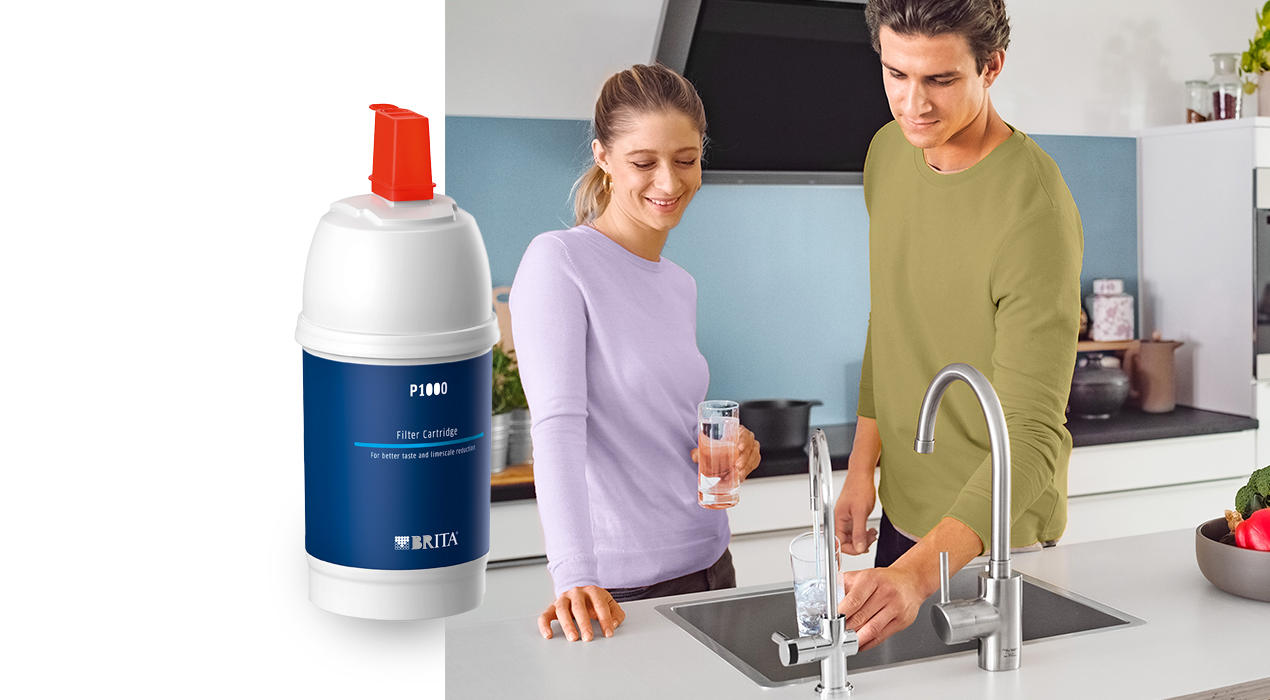 BRITA mypure P1 – Kompaktes Wasserfiltration-System