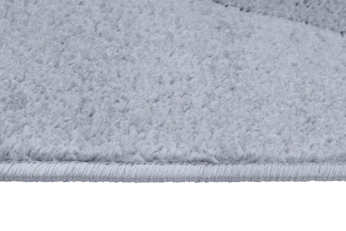 TEPPICH LAZUR Grau 300/400 cm - Hellgrau/Grau, Kunststoff (300/400cm) - Tapiso