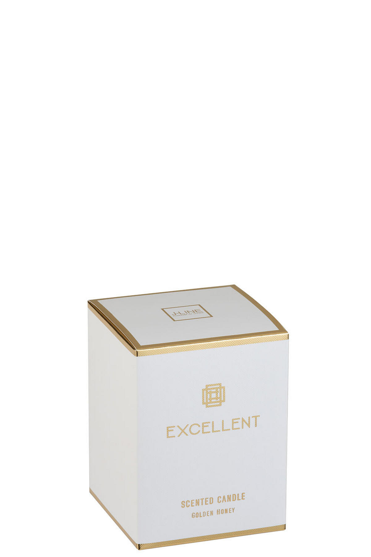 DUFTKERZE EXCELLENT - Glas - Gold - S - 50 Std. - Goldfarben, Glas/Paraffin (9/12cm) - J-Line