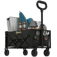 GARTENWAGEN DE-10541 Schwarz - Schwarz, Metall (45/86/71cm) - ComfortXL