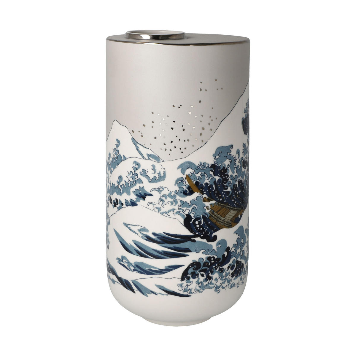 VASE Hokusai- Die Große Welle, Porzellan, Bunt, 25.5 cm - Multicolor, Keramik (25.5cm) - Goebel