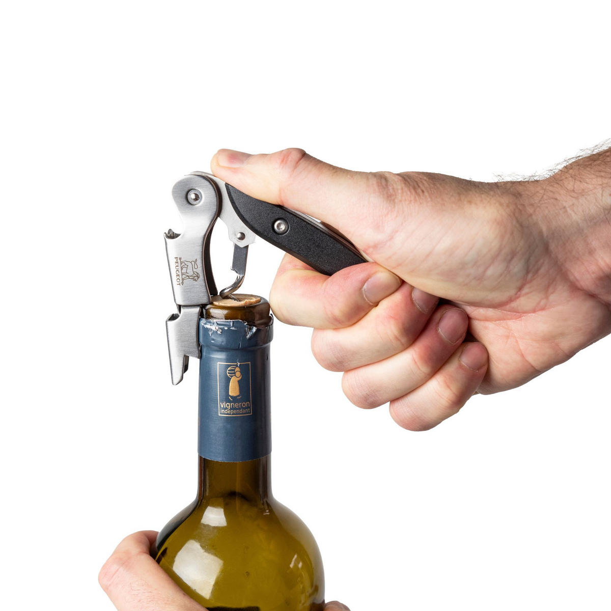 KORKENZIEHER Malbec ABS Schwarz Sommeliermesser - Schwarz, Kunststoff (1.5cm) - PEUGEOT