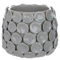 BLUMENTOPF Sky - Grau, Keramik (14cm) - Butlers