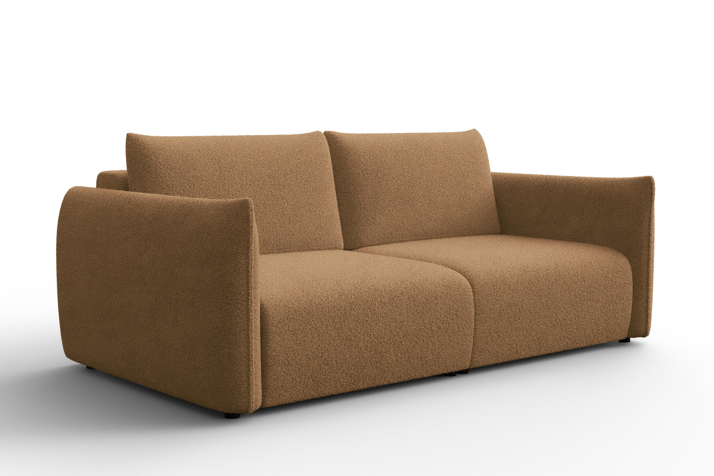 Courtois Laville Sofa Braun 206x84x112 cm