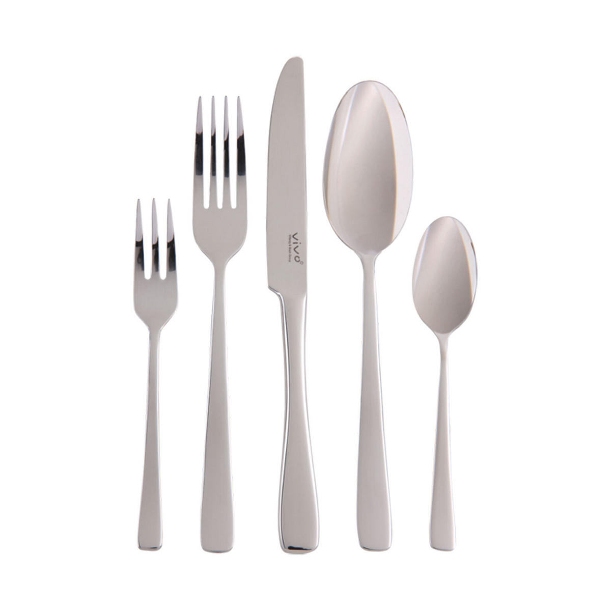 TAFELBESTECK Voice Basic beige 30er Set - Beige, Metall - Villeroy & Boch