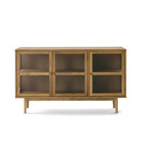 SIDEBOARD Eiche massiv - Eichefarben/Braun, Holz/Holzwerkstoff (137/80/40cm) - Furnhouse