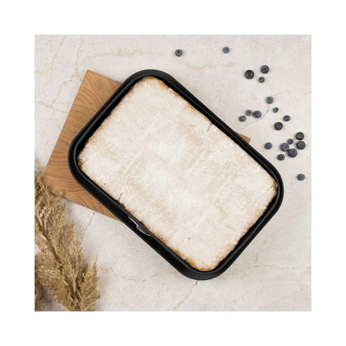 BACKFORM Burgunderrot 39/27/7.5 cm BH7941 - Bordeaux, Metall (27/7.5/39cm) - Berlinger Haus