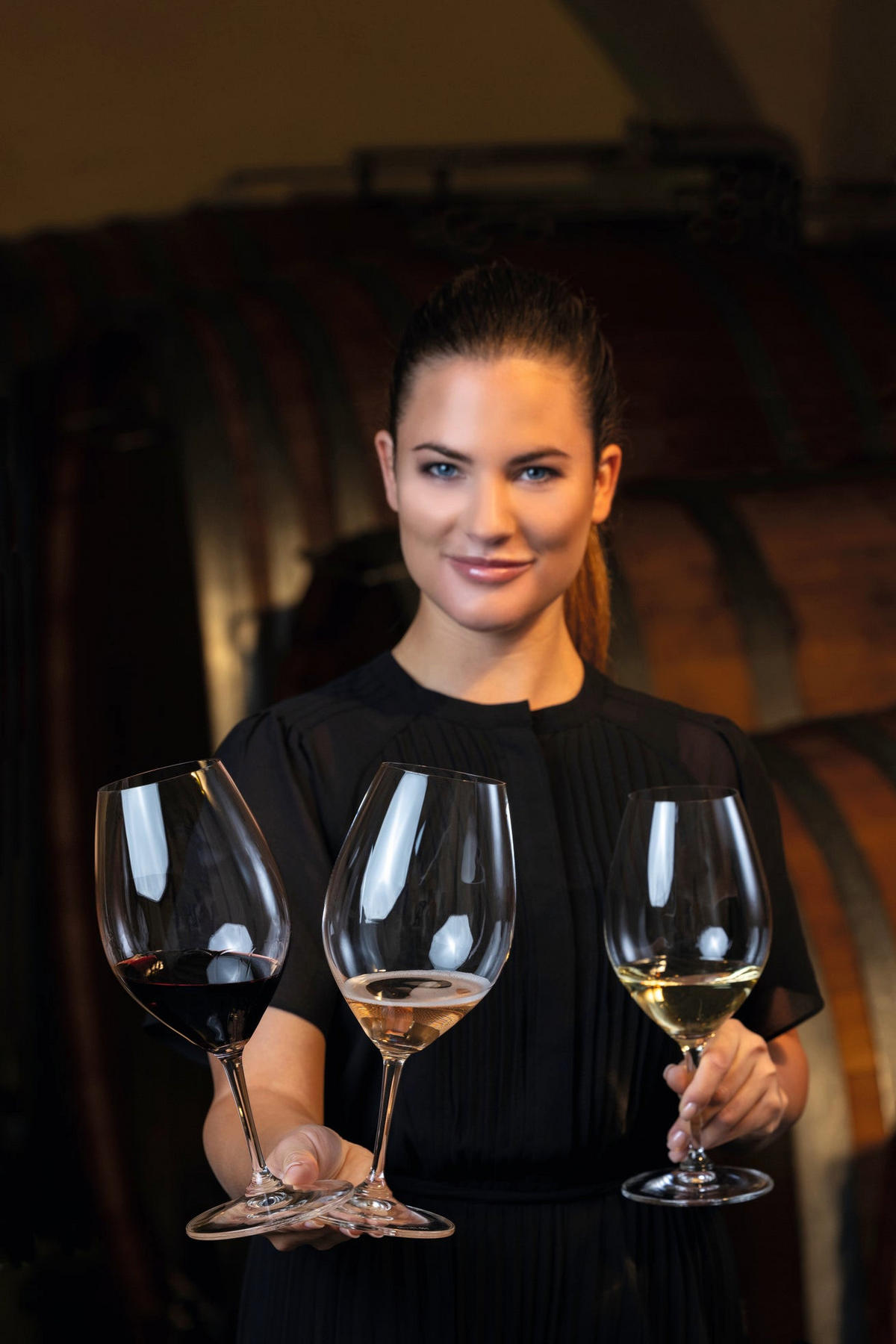 ROTWEINGLAS Wine Friendly 001 Magnum, 4er Set, Kristallglas, 995 ml - Transparent, Glas (0.9L) - Riedel