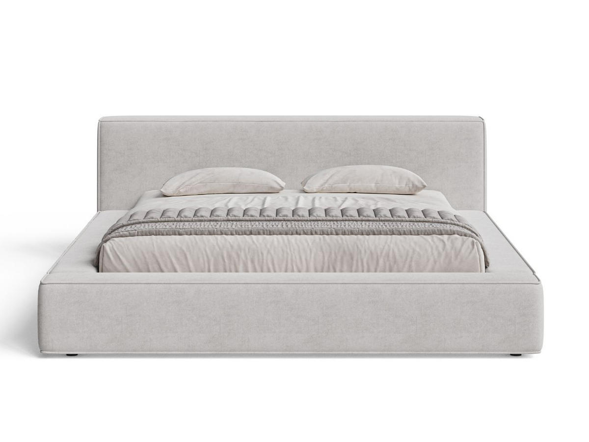 POLSTERBETT Mali 160x200 Grau - Grau, Textil (160/200cm) - Graingold