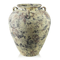 VASE EVRO Beige-Grau Keramik - Beige, Keramik (53cm) - Mondex