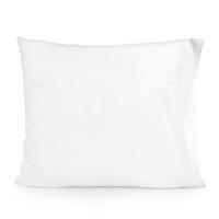 KISSENBEZUG Basic percal Weiss 60x70 cm - Weiß, Textil (60/70cm) - Happy Friday