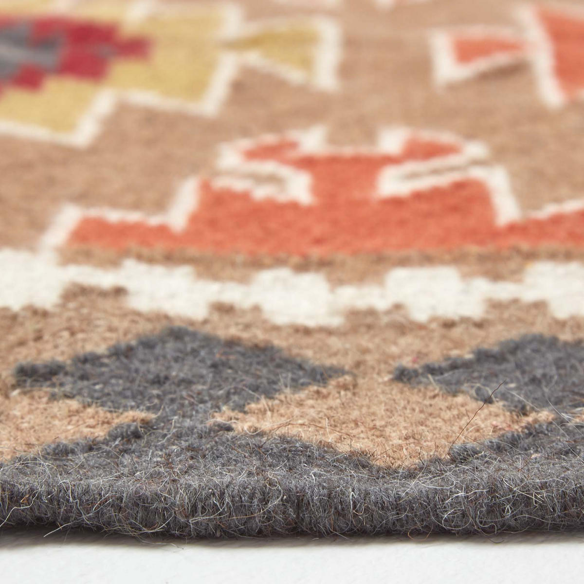 KELIM-TEPPICH Jaipur handgewebt 160/230 cm - Multicolor, Textil (160/230cm) - Homescapes