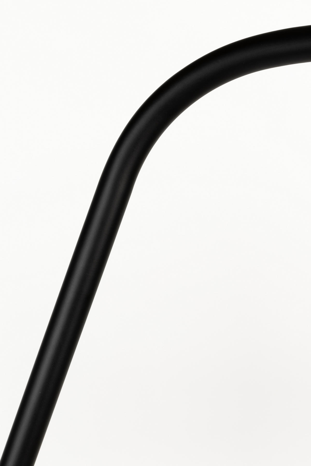 STEHLAMPE Martine - Schwarz - 160/50/220 cm - Schwarz, Metall (160/50/220cm)