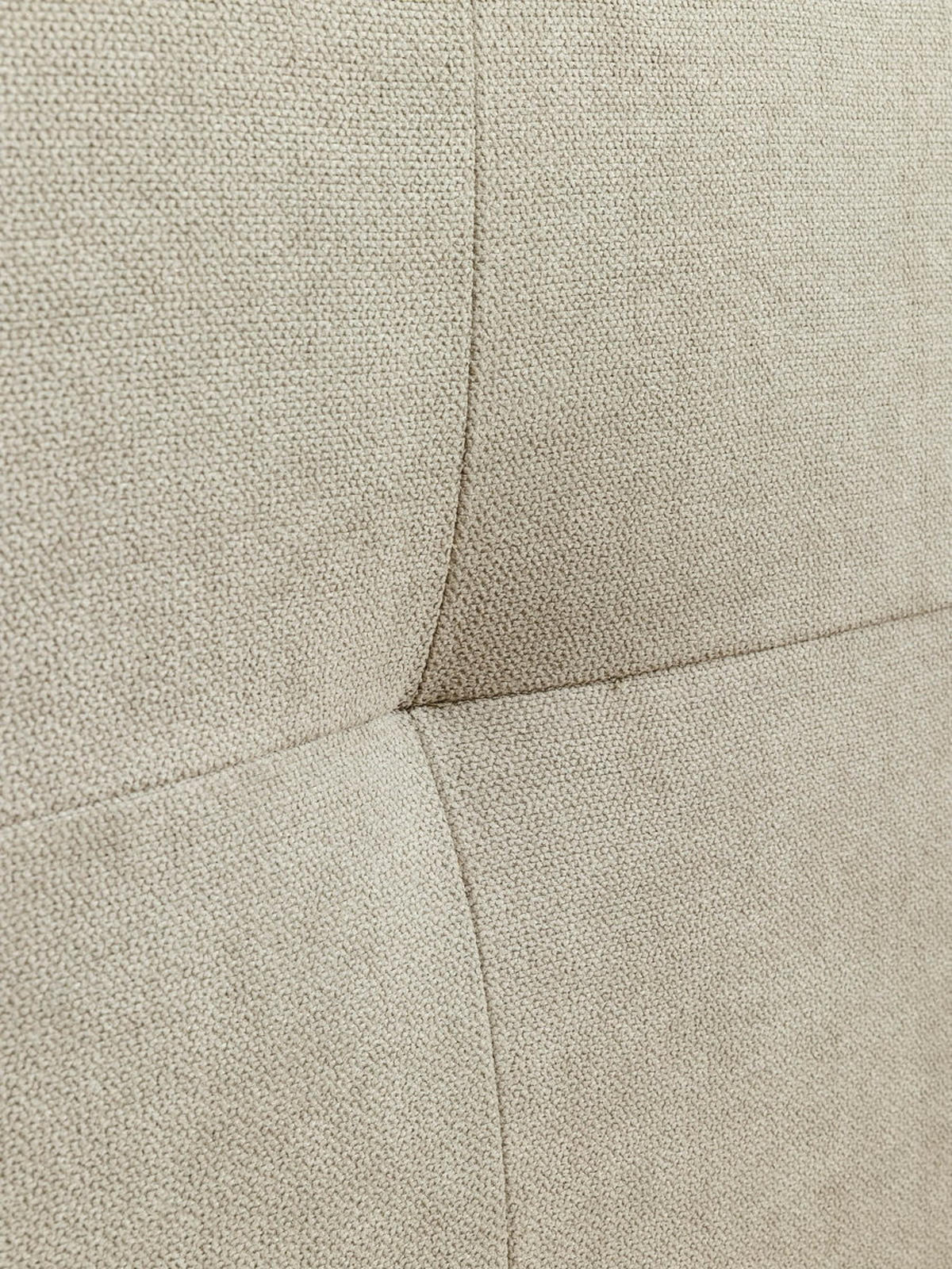 KOPFTEIL Ilan Beige 107 cm x 52 cm - Beige, Textil (107/52/3cm) - Kenay Home