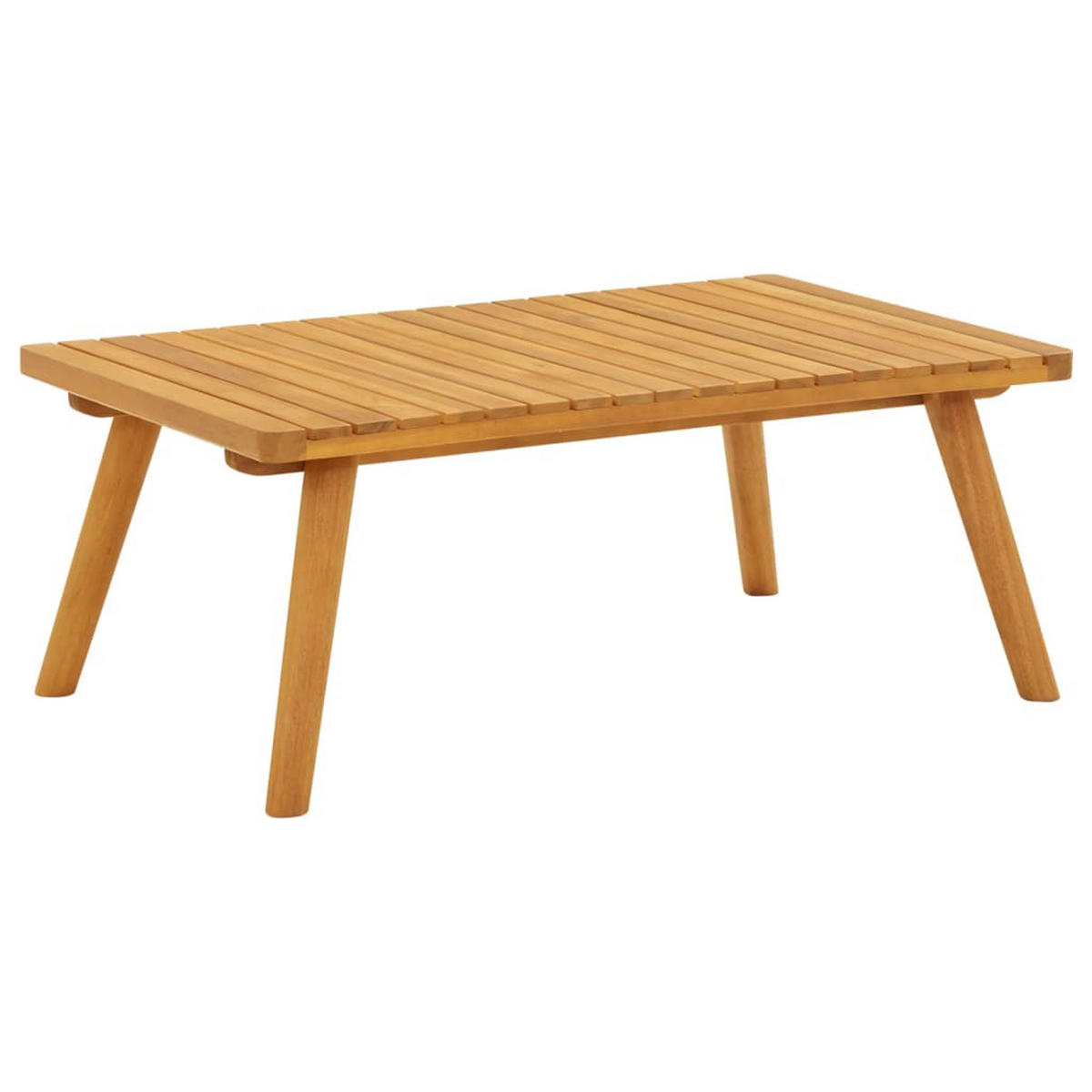 GARTEN-LOUNGE-SET 5-teilig Mit Kissen Massivholz Akazie - Dunkelgrau/Braun, Holz/Textil - vidaXL