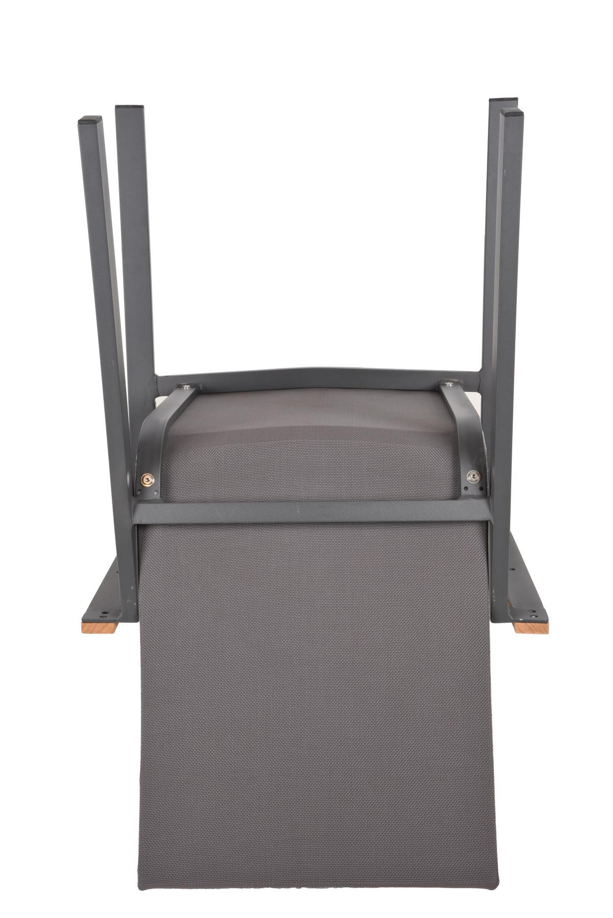 GARTEN-SITZGRUPPE Faye 9-teilig Gartenmöbel-Set - Dunkelgrau, Holz - DELUKE