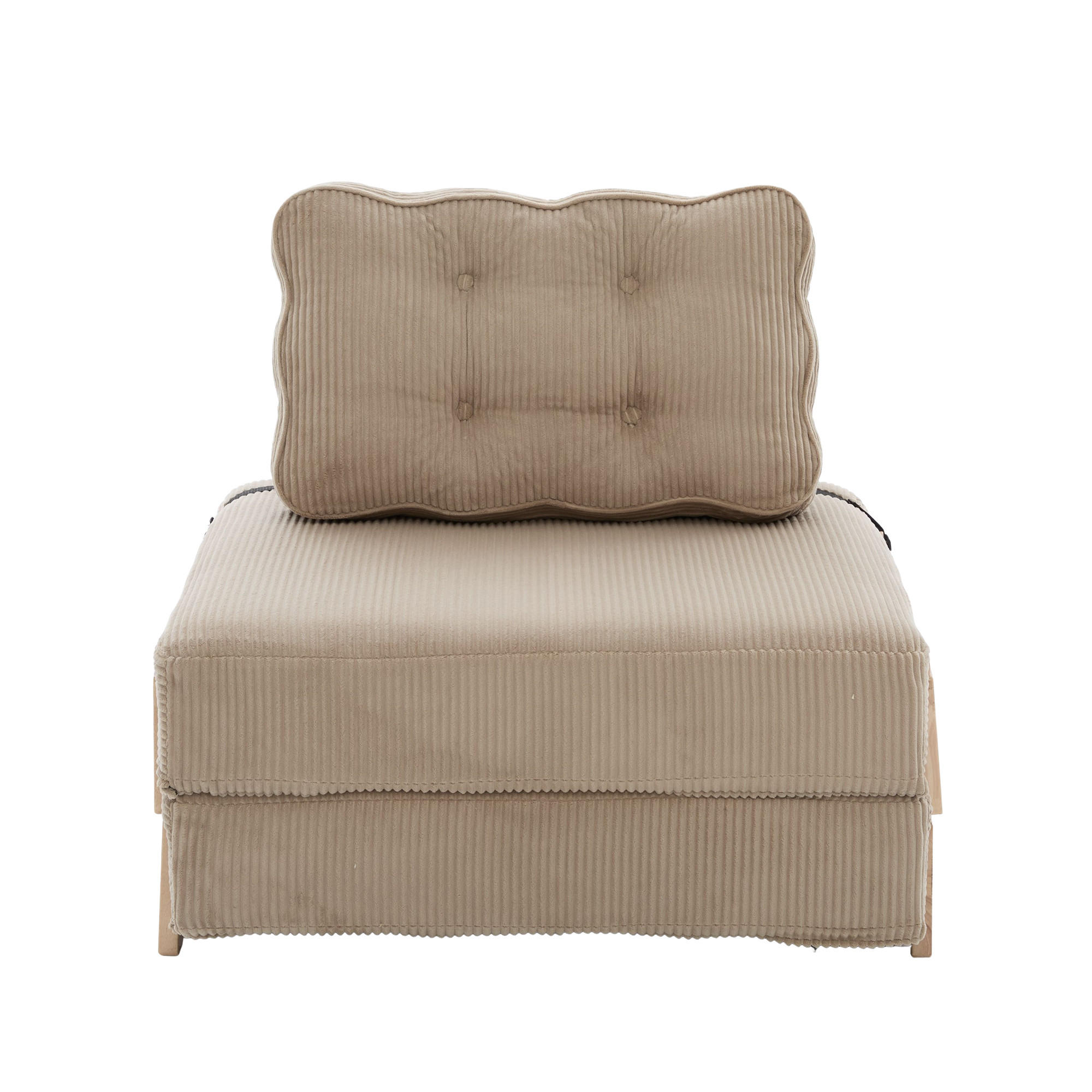 ComfortXL Schlafsessel Sand 90x84x86 cm