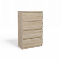 KOMMODE 4 SCHUBLADEN M4 - EICHE SONOMA - Sonoma Eiche, Holzwerkstoff (70/97/40cm) - CDF