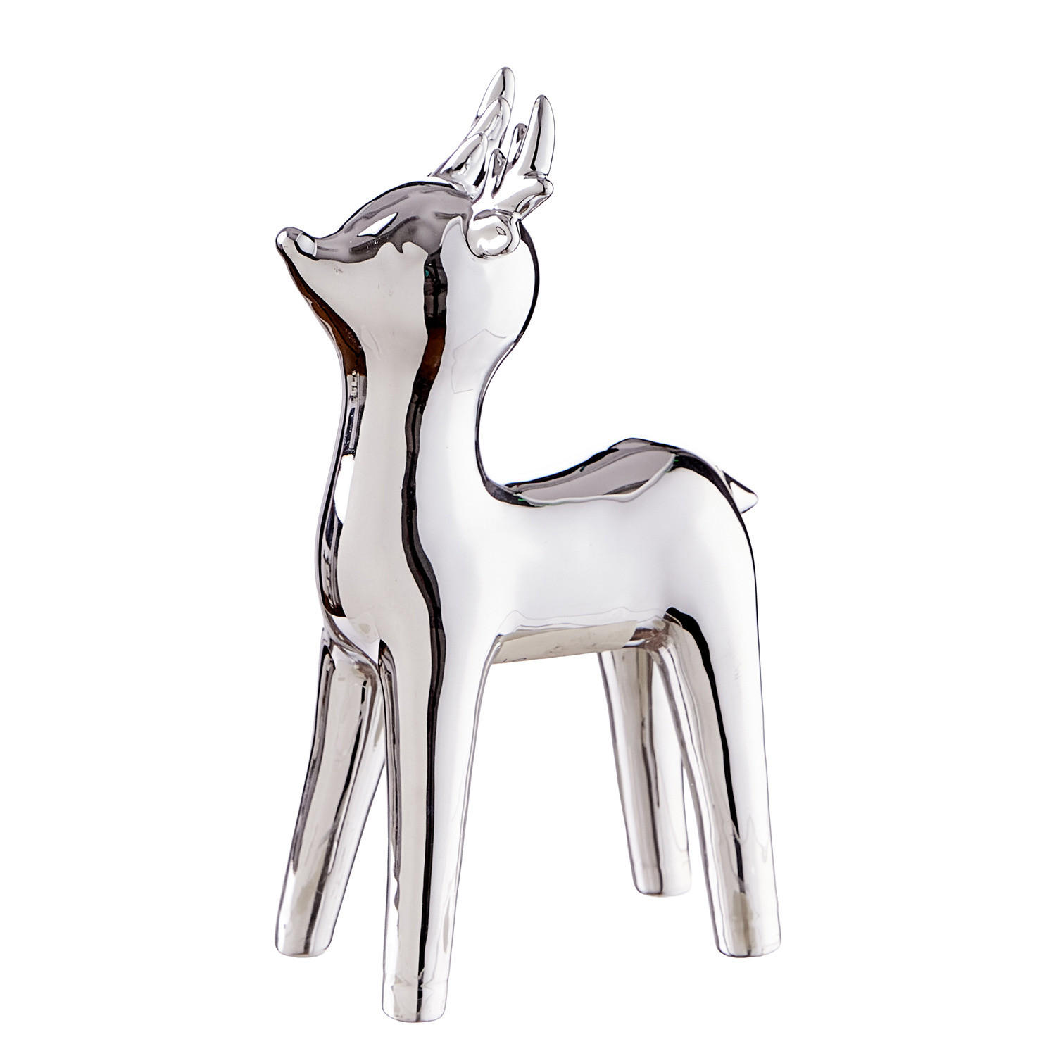 Butlers Deko-Rentier Silber 10x18x5 cm