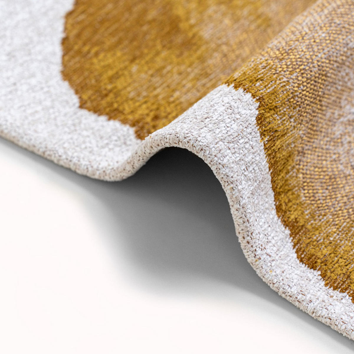 TEPPICH Sunset Meditation Lagoon 80/150 cm - Gelb, Textil (80/150cm) - Louis De Poortere