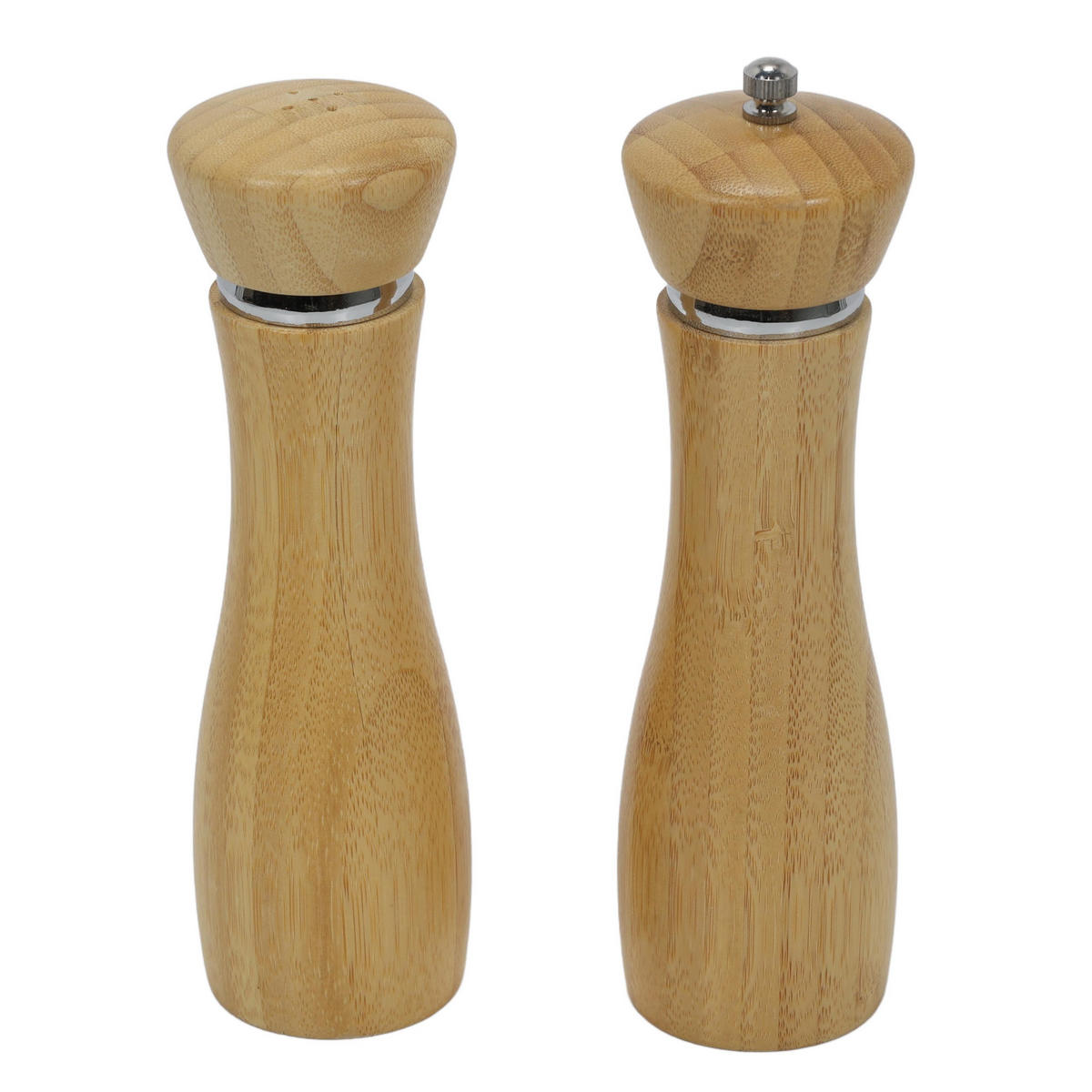 PFEFFERMÜHLE 2er Set Fsc 6/6/21,5 cm - Braun, Naturmaterialen (6/21.5/6cm) - Kesper