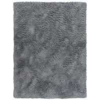 HOCHFLORTEPPICH Grau 140 x 200 cm - Grau, Kunststoff (140/200cm) - TT Home