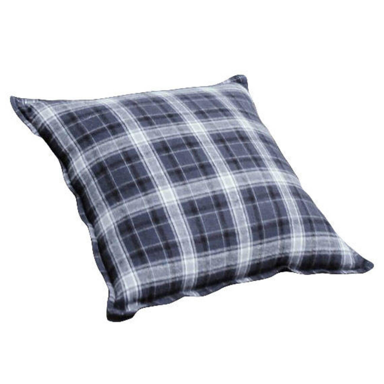 ZIERKISSEN Winter Spirit 45/45 cm - Dunkelblau, Naturmaterialien (45/45cm)