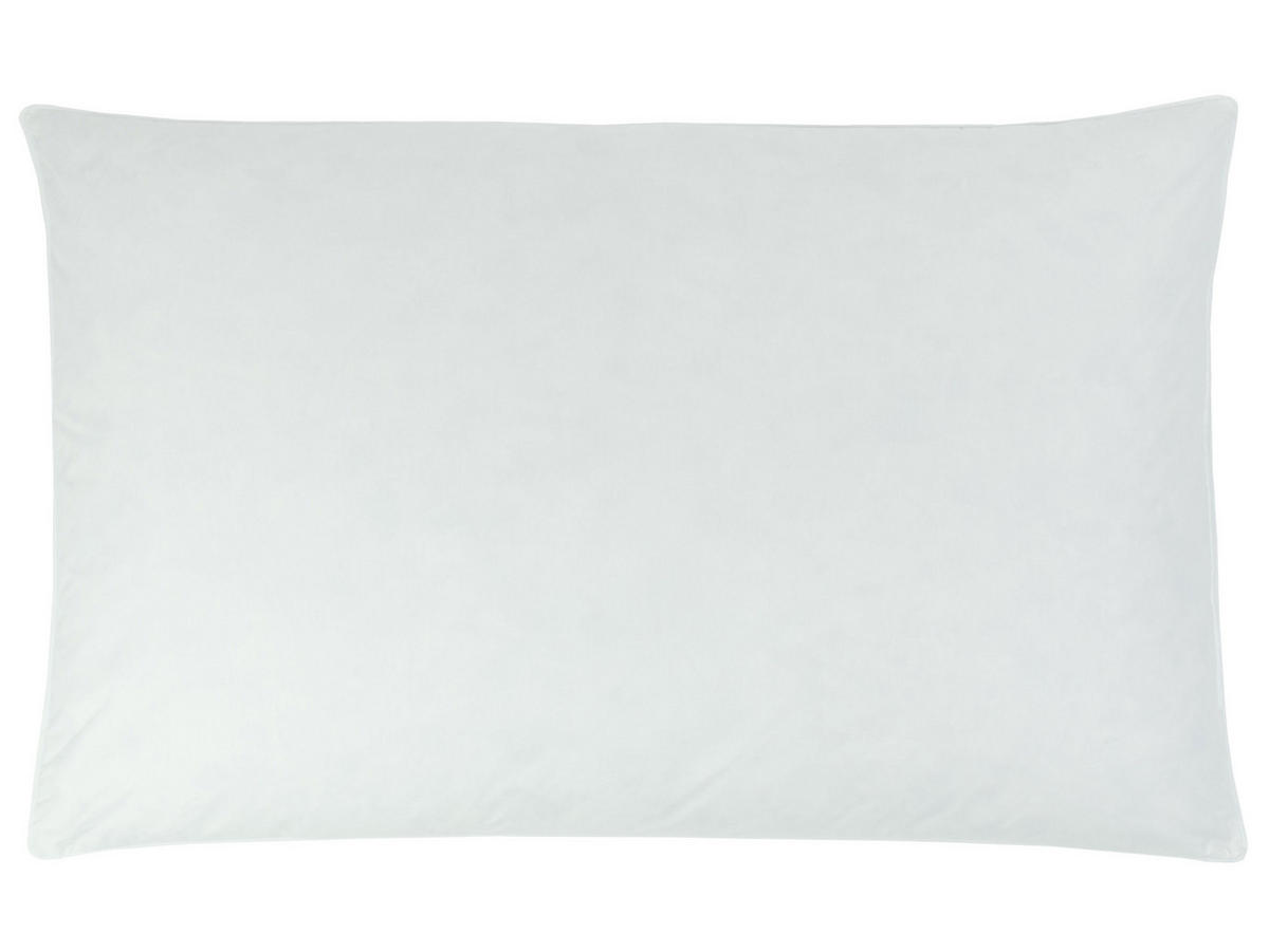 KISSEN, 60x90 cm, 100% Federn, Weiß - Weiß, Textil (60/90cm) - Zollner